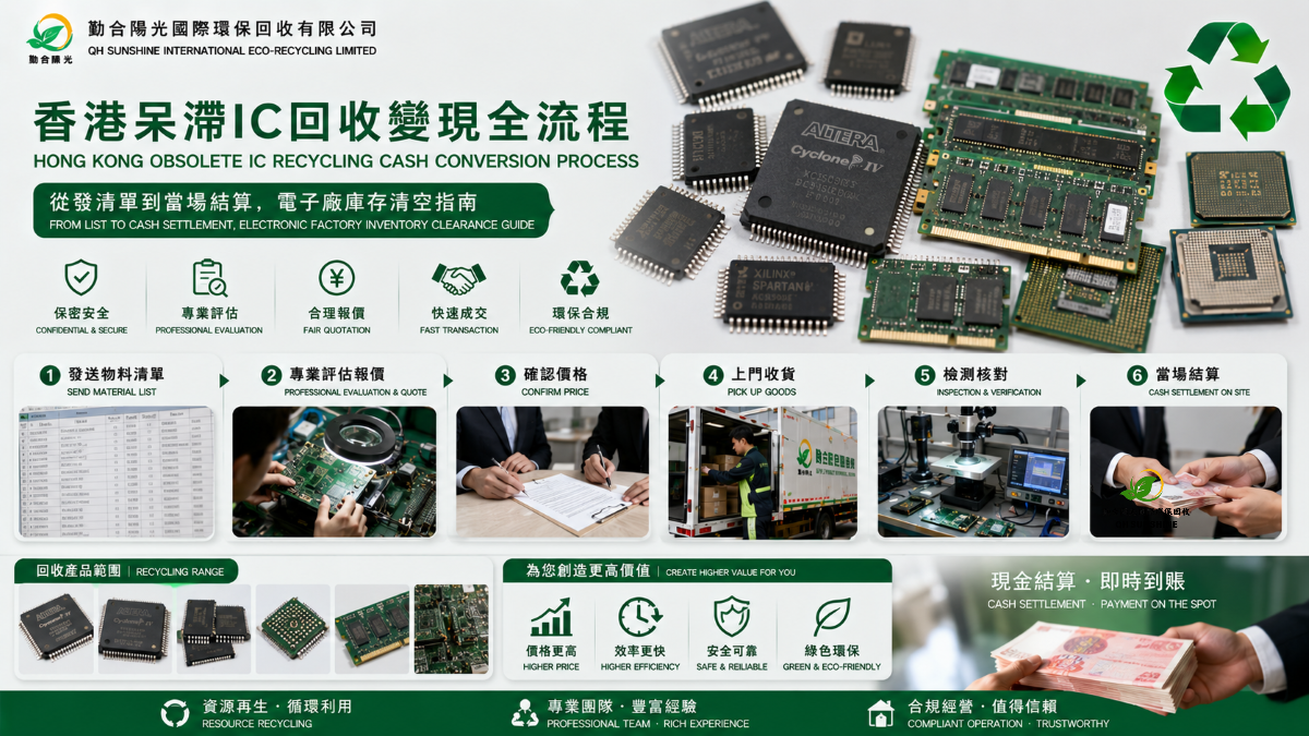 香港IC库存回收